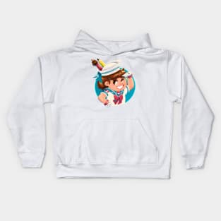 SailorAnna07 Logo Kids Hoodie